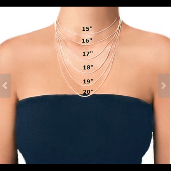 White Horns Boho Gold Chain Necklace Metal - Picture 5 of 8